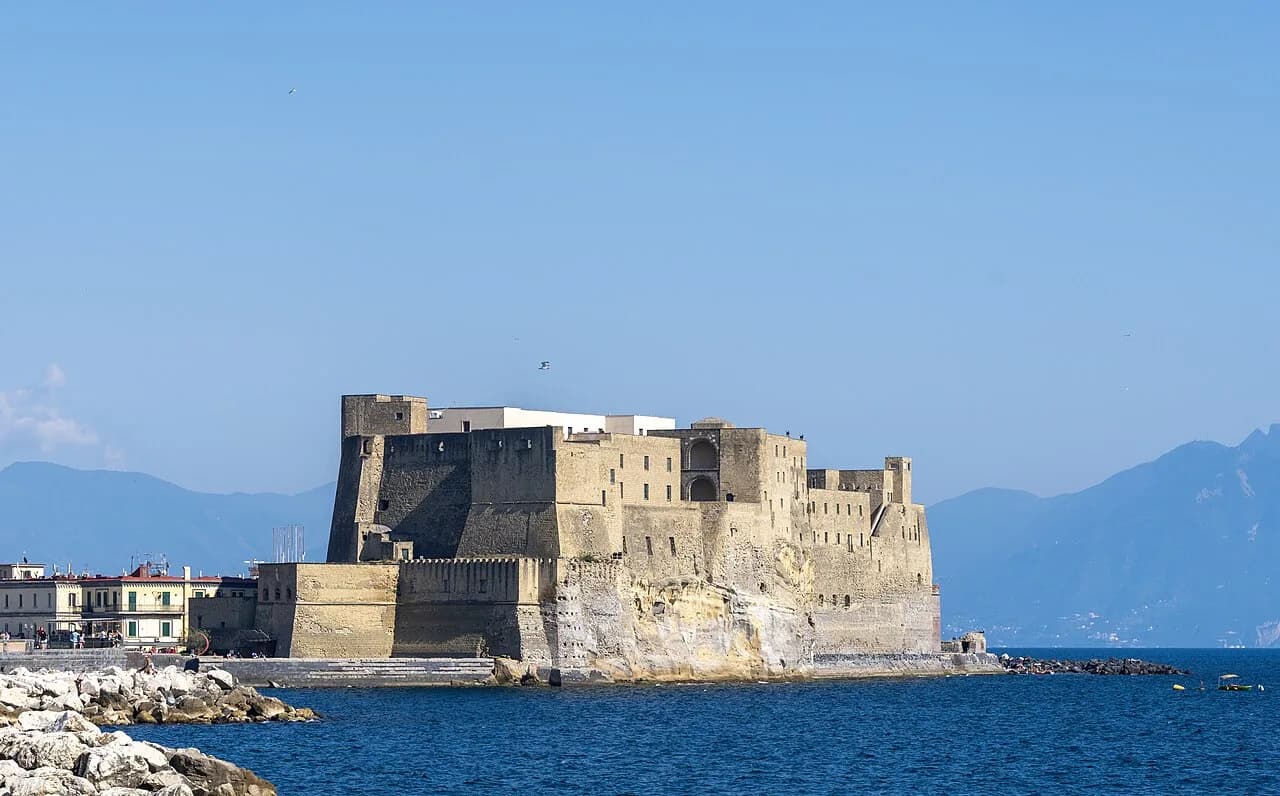 Castel dell’Ovo on the Naples waterfront